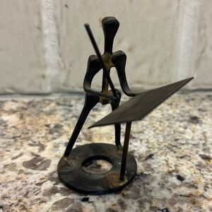 MCM metal figurine composer